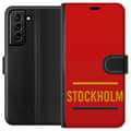 Miniatyrbild 1 av 3: Samsung Galaxy S21+ 5G Plånboksfodral Stockholm – Hockey