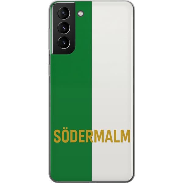 Samsung Galaxy S21+ 5G Gennemsigtig cover Södermalm - fodbold
