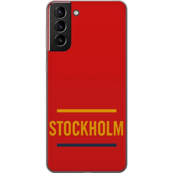 Samsung Galaxy S21+ 5G Genomskinligt Skal Stockholm – Hockey
