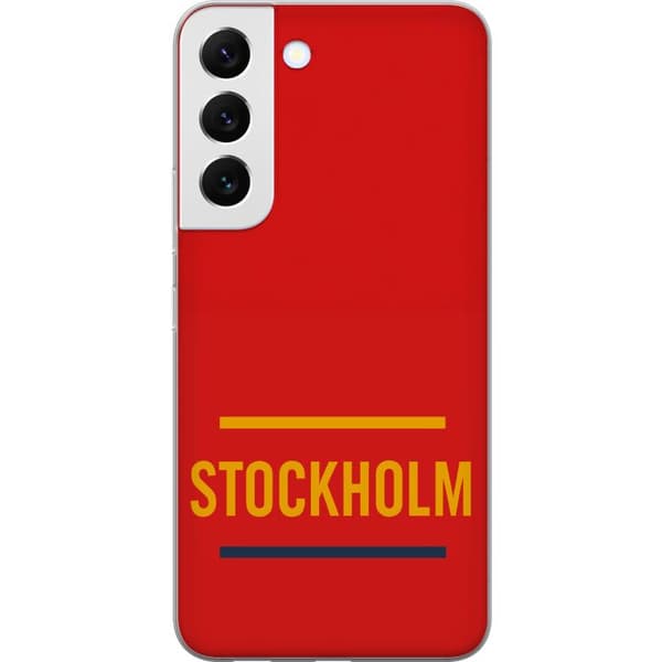 Samsung Galaxy S22+ 5G Läpinäkyvä kuori Stockholm – Hockey