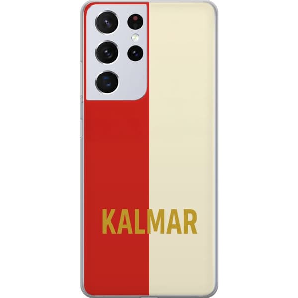 Samsung Galaxy S21 Ultra 5G Gennemsigtig cover Kalmar - fodbold