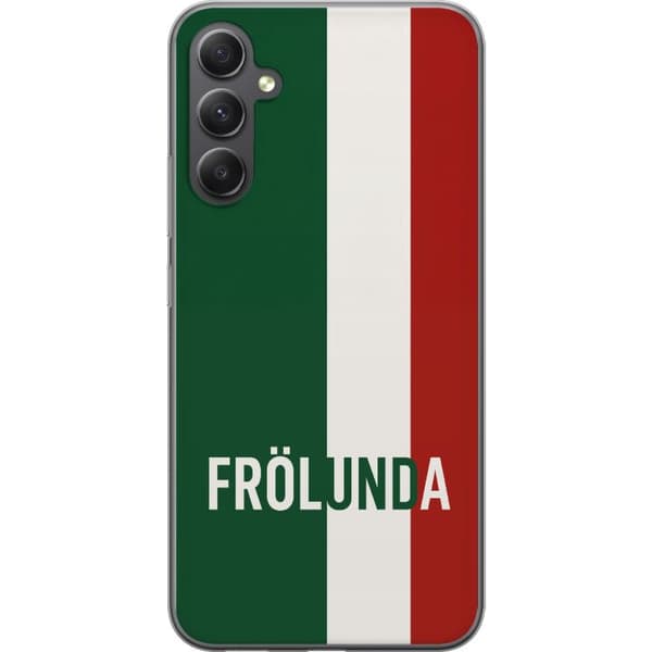 Samsung Galaxy S23 FE Läpinäkyvä kuori Frölunda - Hockey