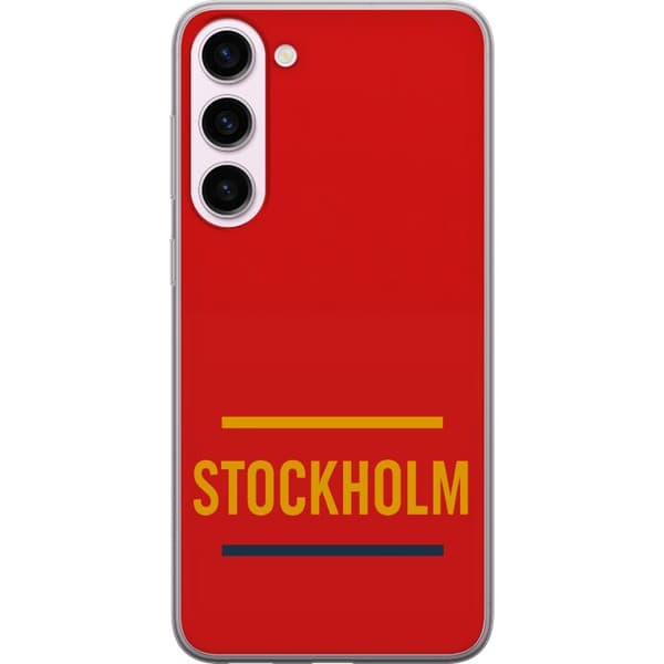 Samsung Galaxy S23+ Gennemsigtig cover Stockholm – Hockey