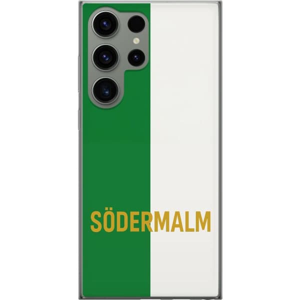 Samsung Galaxy S23 Ultra Gennemsigtig cover Södermalm - fodbold