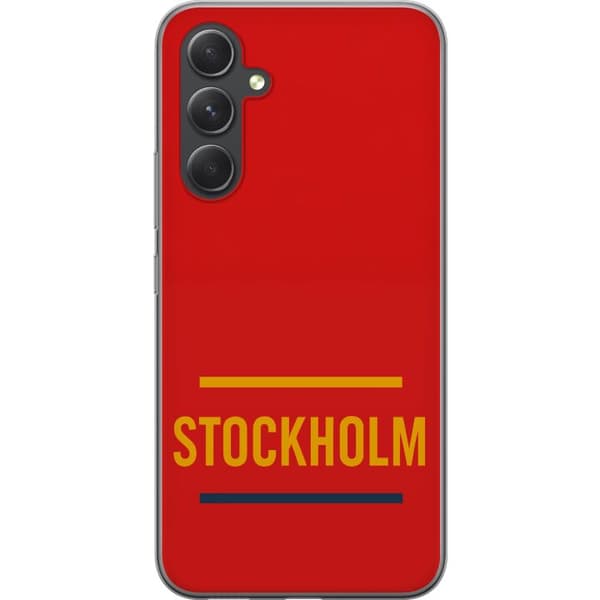Samsung Galaxy S24 FE Gjennomsiktig deksel Stockholm – Hockey
