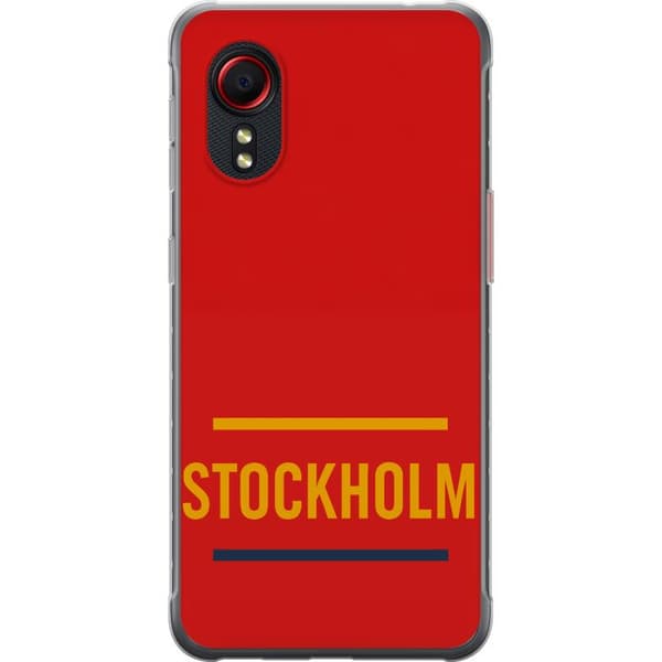 Samsung Galaxy Xcover 5 Läpinäkyvä kuori Stockholm – Hockey