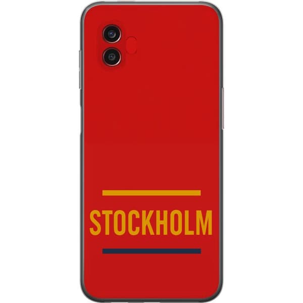 Samsung Galaxy Xcover6 Pro Genomskinligt Skal Stockholm – Hockey