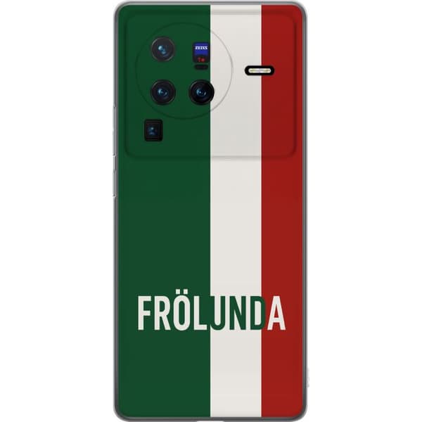 vivo X80 Pro Gennemsigtig cover Frölunda - Hockey