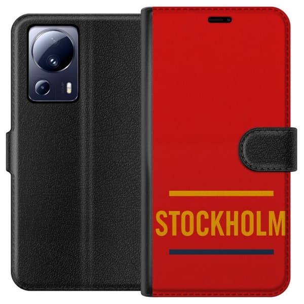 Xiaomi 13 Lite Tegnebogsetui Stockholm – Hockey