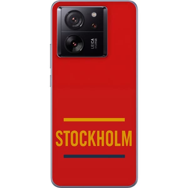 Xiaomi 13T Gjennomsiktig deksel Stockholm – Hockey