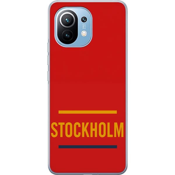 Xiaomi Mi 11 Läpinäkyvä kuori Stockholm – Hockey