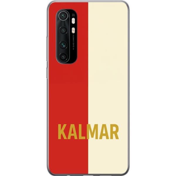 Xiaomi Mi Note 10 Lite Gennemsigtig cover Kalmar - fodbold