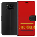 Miniatyrbillede 1 af 3: Xiaomi Poco X3 NFC Tegnebogsetui Stockholm – Hockey