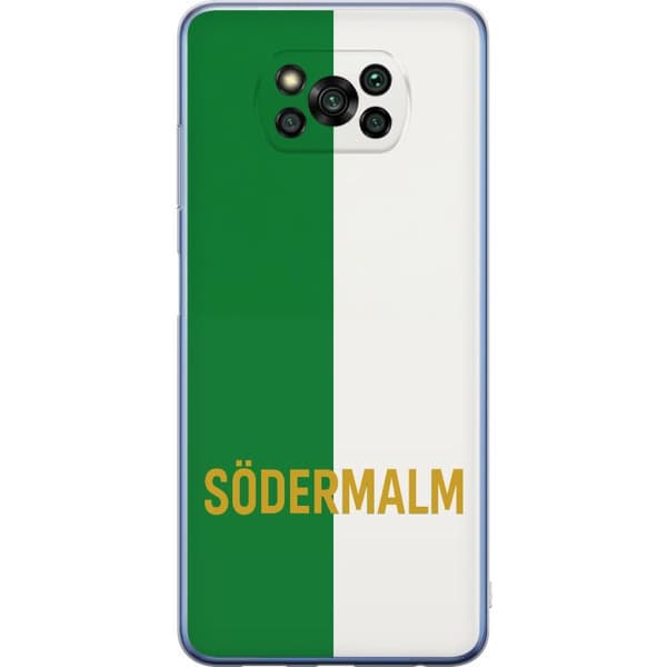 Xiaomi Poco X3 Pro Gjennomsiktig deksel Södermalm - fotball