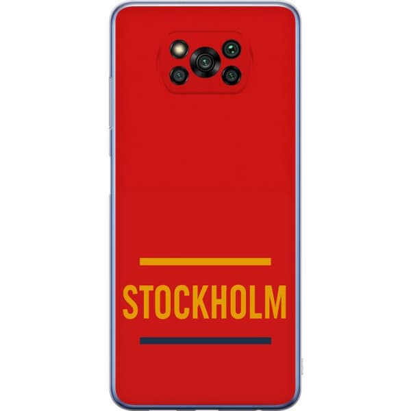 Xiaomi Poco X3 Pro Gennemsigtig cover Stockholm – Hockey