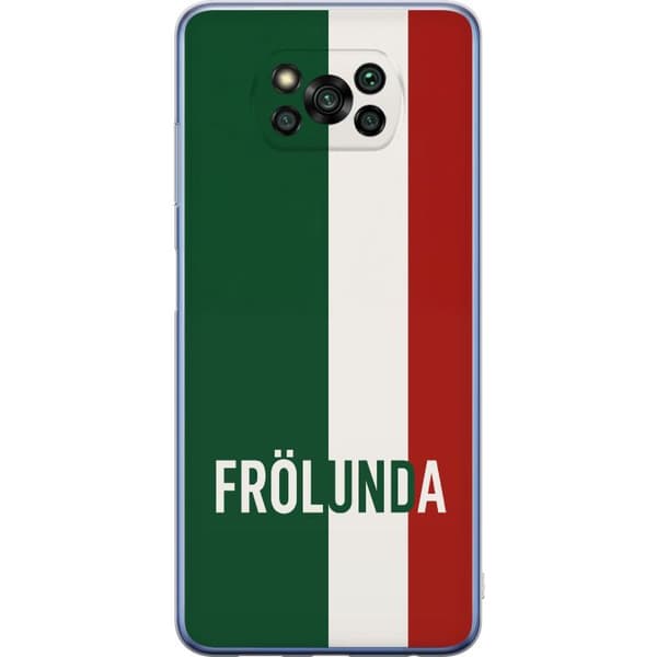 Xiaomi Poco X3 Pro Läpinäkyvä kuori Frölunda - Hockey