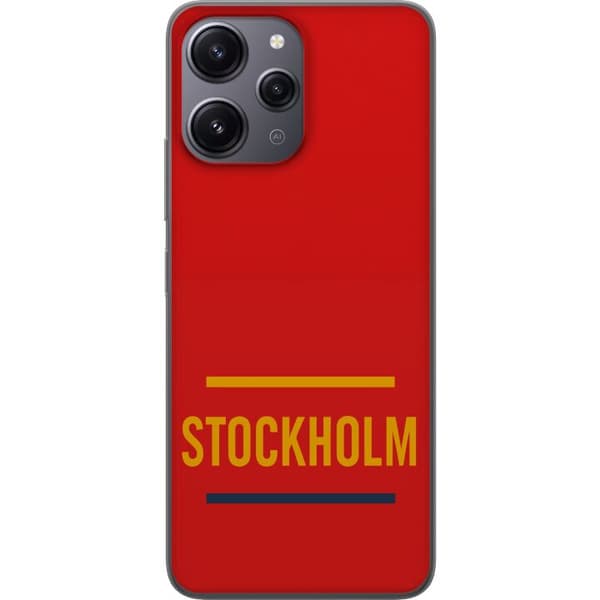 Xiaomi Redmi 12 Läpinäkyvä kuori Stockholm – Hockey