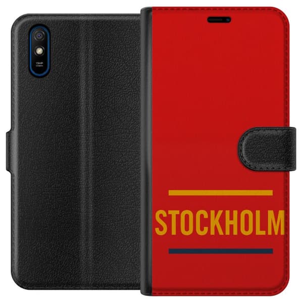 Xiaomi Redmi 9A Lommeboketui Stockholm – Hockey