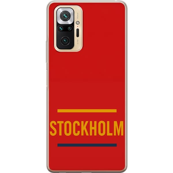 Xiaomi Redmi Note 10 Pro Gennemsigtig cover Stockholm – Hockey