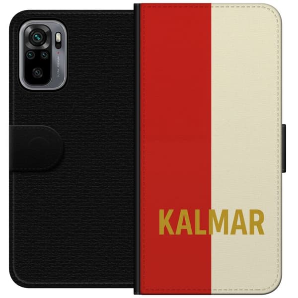 Xiaomi Redmi Note 10S Lompakkokotelo Kalmar - jalkapallo