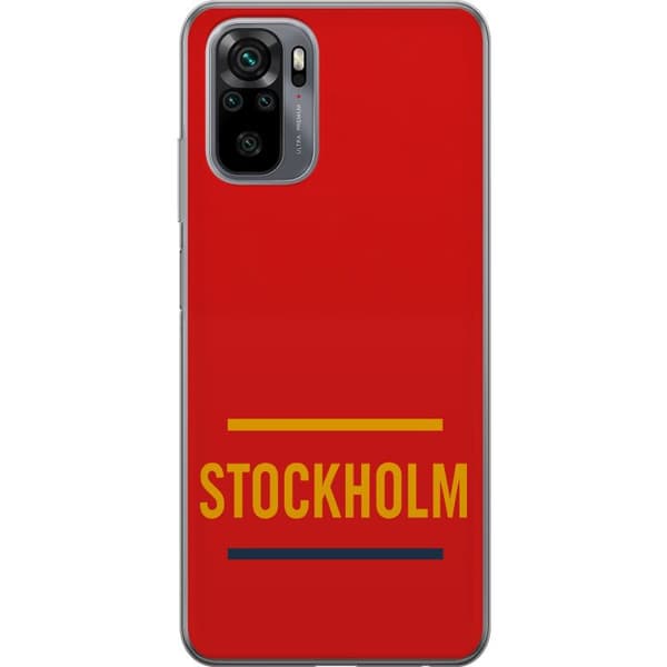 Xiaomi Redmi Note 10S Läpinäkyvä kuori Stockholm – Hockey