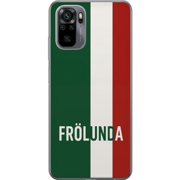 Xiaomi Redmi Note 10S Läpinäkyvä kuori Frölunda - Hockey