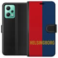 Miniatyrbillede 1 af 3: Xiaomi Redmi Note 12 Tegnebogsetui Helsingborg – fodbold