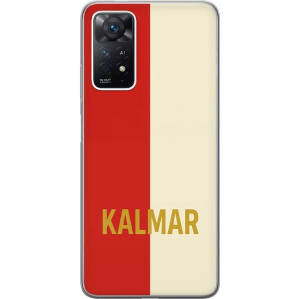 Xiaomi Redmi Note 11 Pro Gennemsigtig cover Kalmar - fodbold