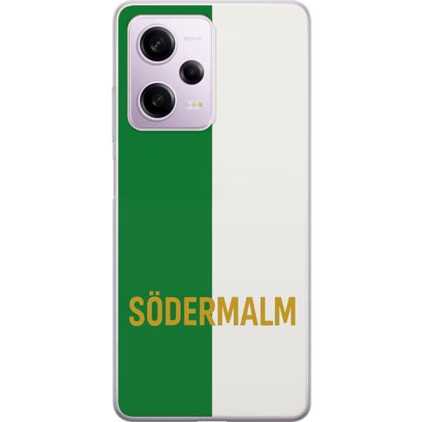 Xiaomi Redmi Note 12 Pro Gennemsigtig cover Södermalm - fodbold