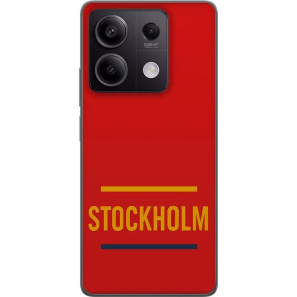 Xiaomi Redmi Note 13 Genomskinligt Skal Stockholm – Hockey