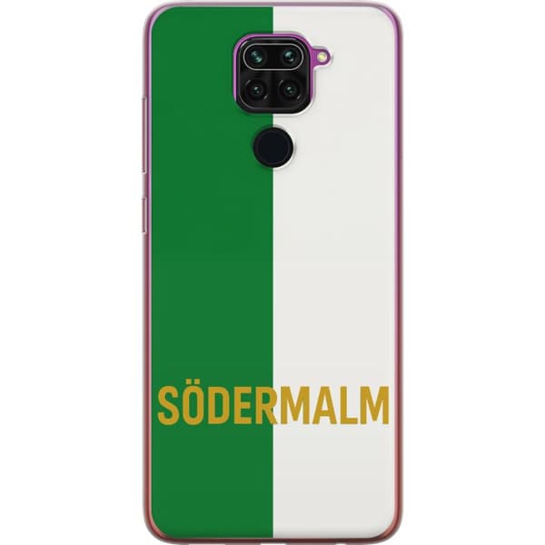 Xiaomi Redmi Note 9 Läpinäkyvä kuori Södermalm - jalkapallo