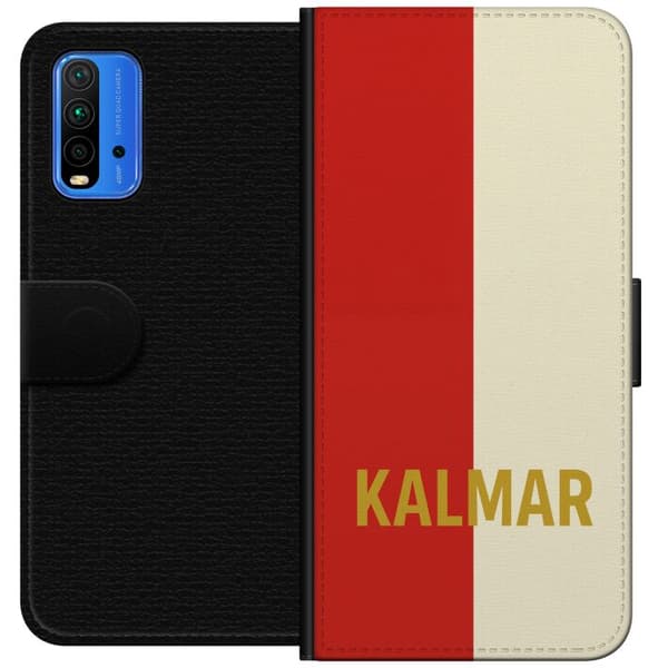 Xiaomi Redmi Note 9 4G Tegnebogsetui Kalmar - fodbold