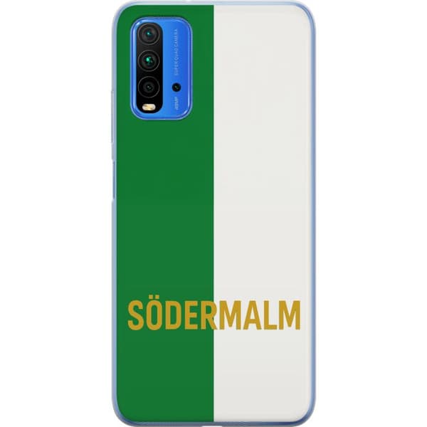 Xiaomi Redmi Note 9 4G Gennemsigtig cover Södermalm - fodbold