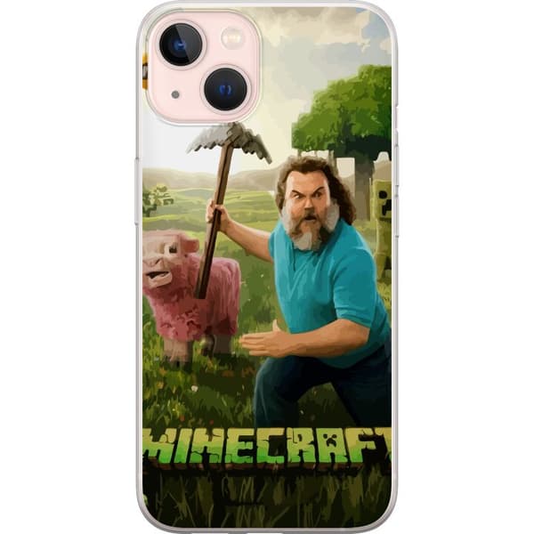 Apple iPhone 13 Genomskinligt Skal A Minecraft Movie