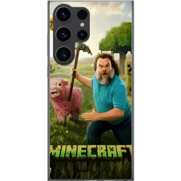 Samsung Galaxy S24 Ultra Gennemsigtig cover A Minecraft Movie