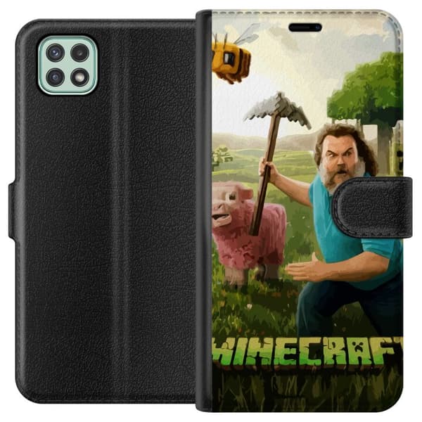 Samsung Galaxy A22 5G Lompakkokotelo A Minecraft Movie
