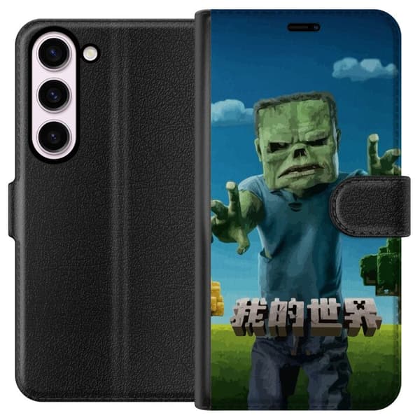 Samsung Galaxy S23 Lompakkokotelo A Minecraft Movie