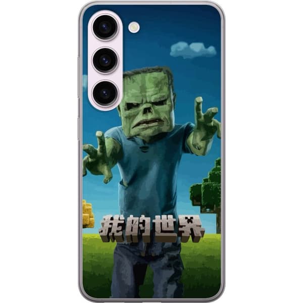 Samsung Galaxy S23 Gennemsigtig cover A Minecraft Movie