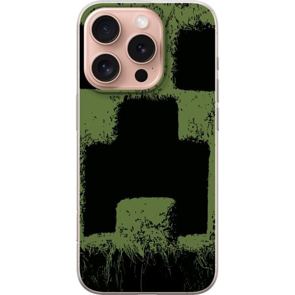 Apple iPhone 16 Pro Gennemsigtig cover A Minecraft Movie