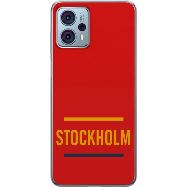 Motorola Moto G23 Genomskinligt Skal Stockholm – Hockey
