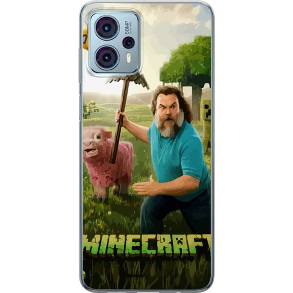 Motorola Moto G23 Genomskinligt Skal A Minecraft Movie