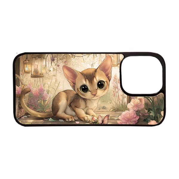 Tegneserie Abessinier Katt iPhone 12 Pro Max Mobiltelefon Deksel
