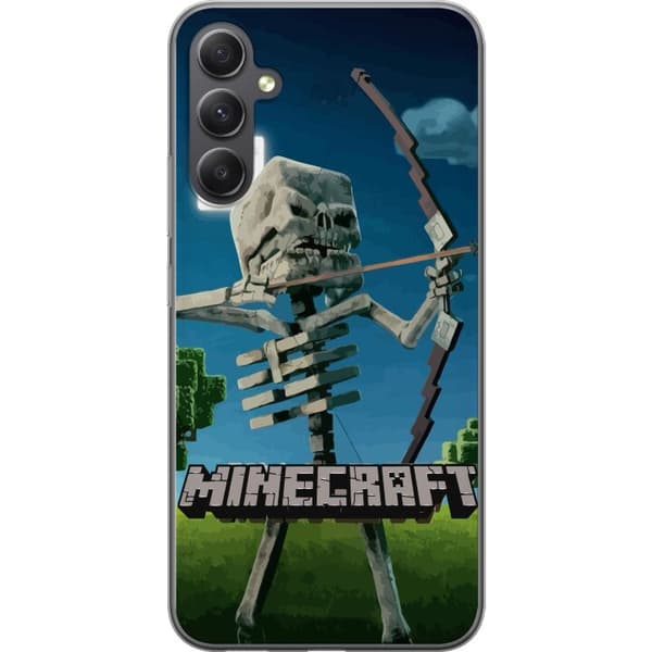Samsung Galaxy A16 5G Genomskinligt Skal A Minecraft Movie