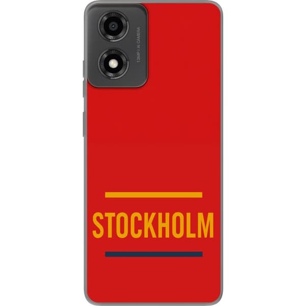 Motorola Moto E14 Genomskinligt Skal Stockholm – Hockey
