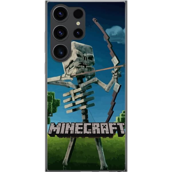 Samsung Galaxy S24 Ultra Gjennomsiktig deksel A Minecraft Movie