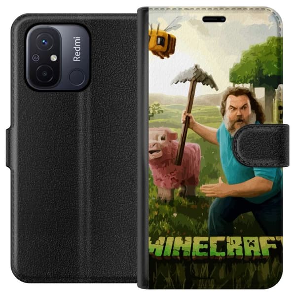 Xiaomi Redmi 12C Tegnebogsetui A Minecraft Movie