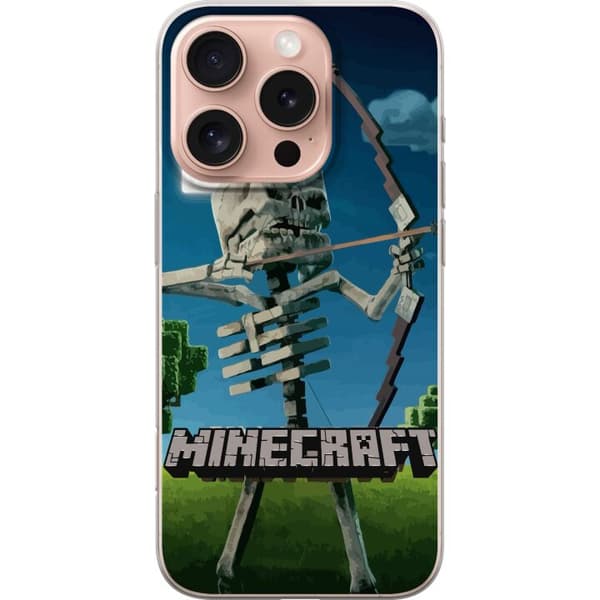 Apple iPhone 16 Pro Gennemsigtig cover A Minecraft Movie