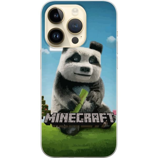 Apple iPhone 15 Pro Gennemsigtig cover A Minecraft Movie
