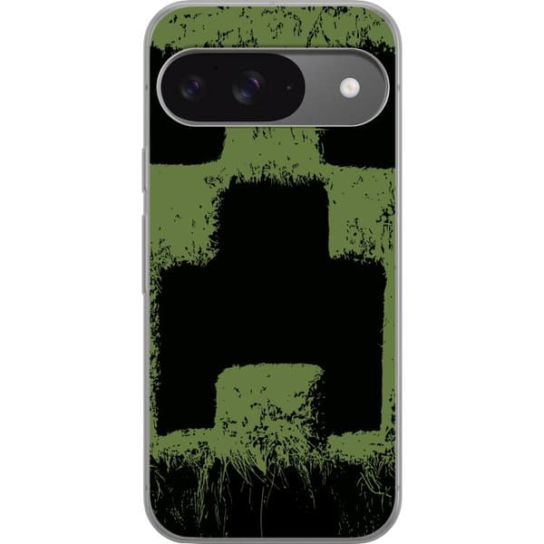 Google Pixel 9 Genomskinligt Skal A Minecraft Movie