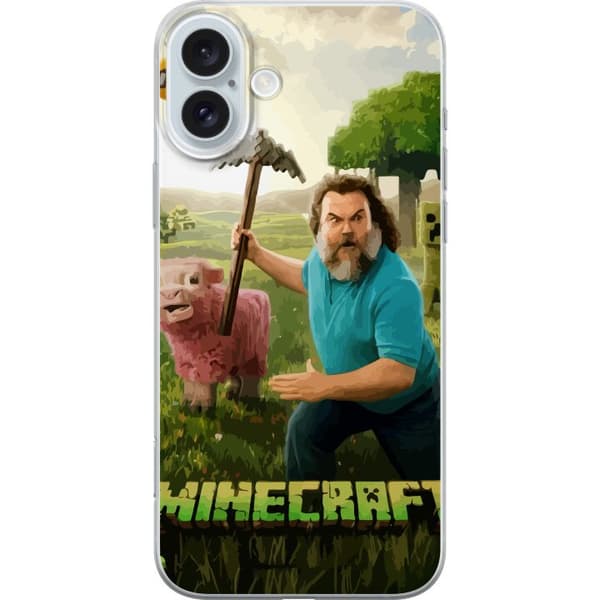 Apple iPhone 16 Plus Gennemsigtig cover A Minecraft Movie